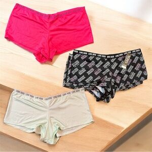 XOXO intimates sleepwear boy shorts three pack 2XL